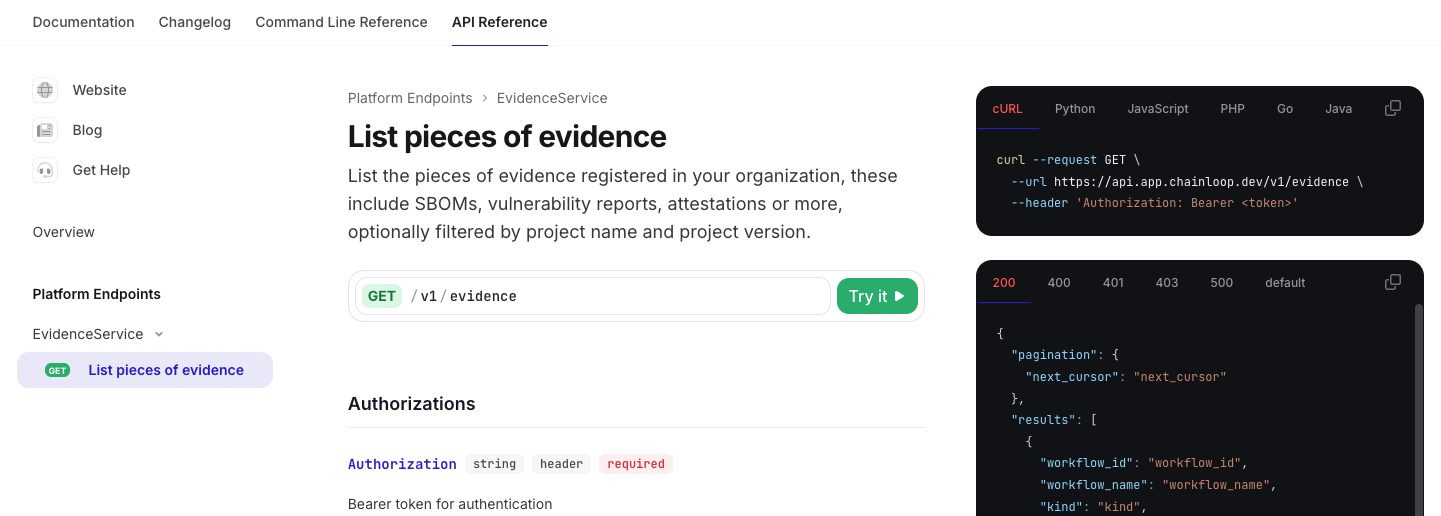 OpenAPI browser