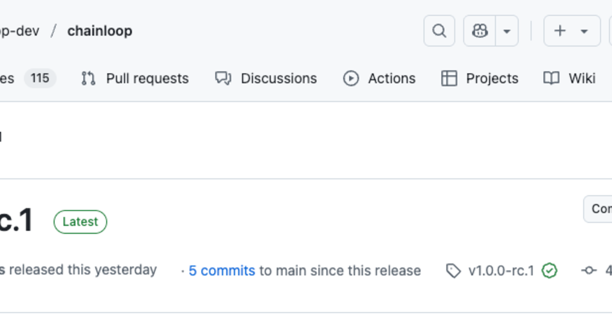 Reaching a Milestone: Chainloop 1.0 Release Candidate — Chainloop