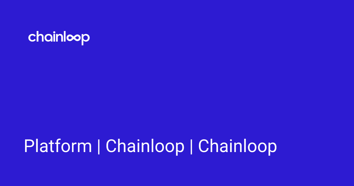 Platform | Chainloop | Chainloop